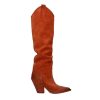 Tex-Stijl Elena Iachi | E3632 Mango Suede Westernlaars