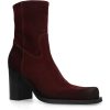 Enkel Laarzen Elena Iachi | E3664 Bordeaux Suede Enkellaars